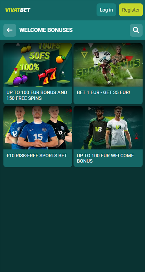 welcome bonus vivatbet